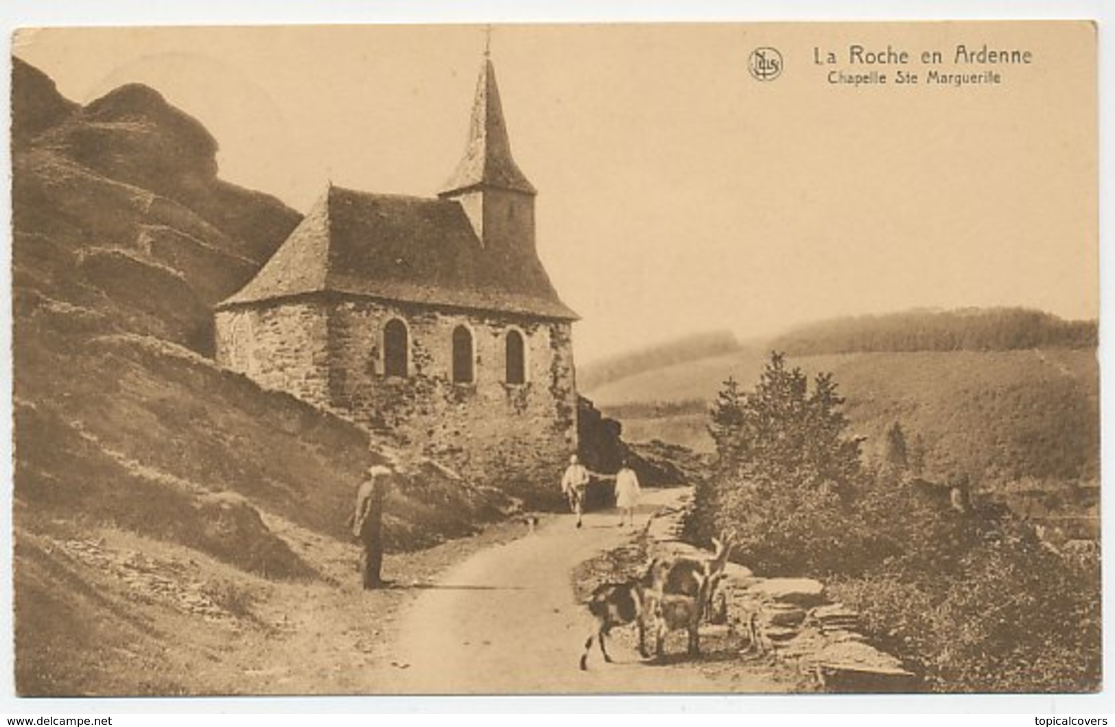 Picture Postcard La-Roche-en-Ardenne  Belgium 1931 - La-Roche-en-Ardenne