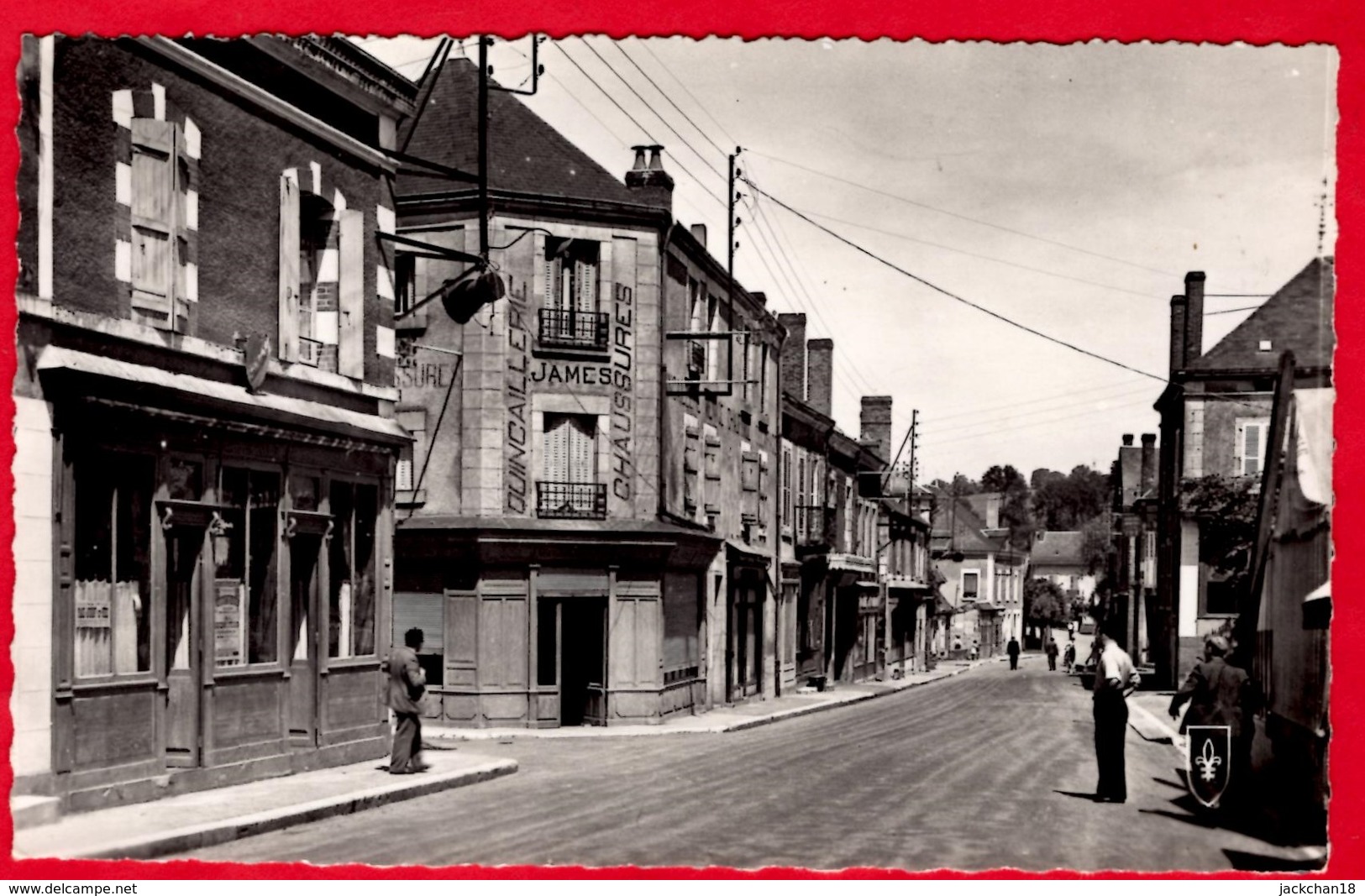 -- VAILLY Sur SAULDRE (Cher) - LA GRANDE RUE / QUINCAILLERIE - CHAUSSURES / JAMES / -- - Autres & Non Classés