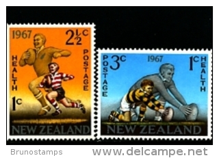 NEW ZEALAND - 1967 RUGBY  SET MINT NH - Nuovi