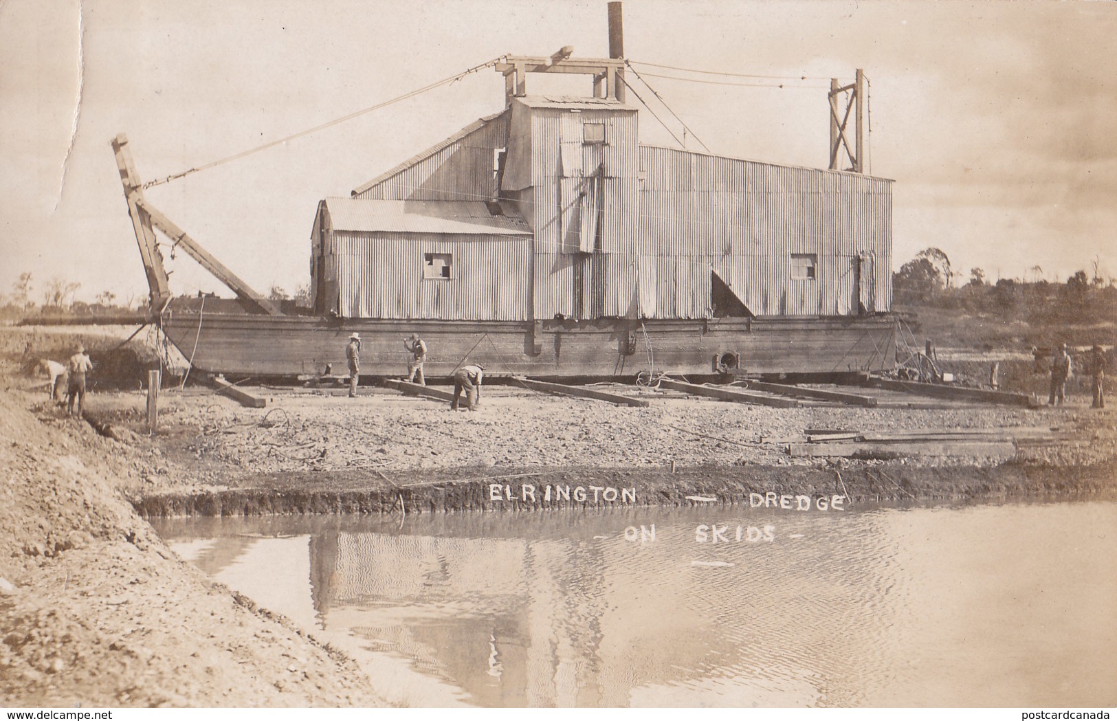 RPPC REAL PHOTO POSTCARD ELRINGTON - Autres & Non Classés