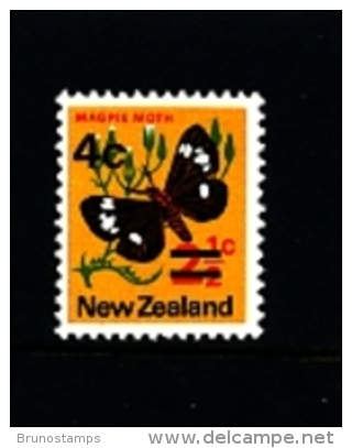 NEW ZEALAND - 1971  PROVISIONAL  (TYPO)  MINT NH - Nuovi