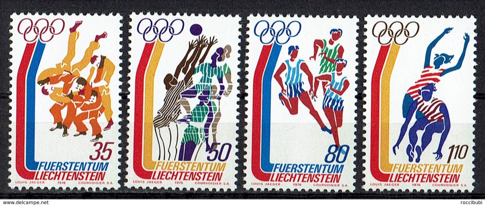 *Liechtenstein 1976 // Mi. 651/654 ** - Zomer 1976: Montreal