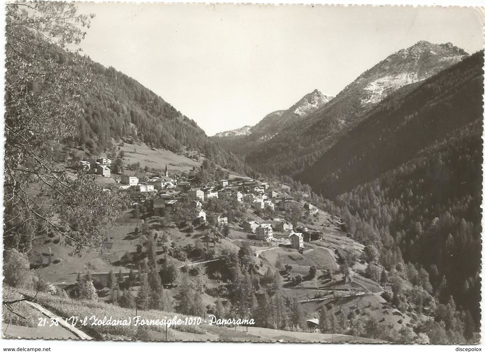 W3415 Val Di Zoldo (Belluno) - Fornesighe - Panorama / Viaggiata 1967 - Altri & Non Classificati