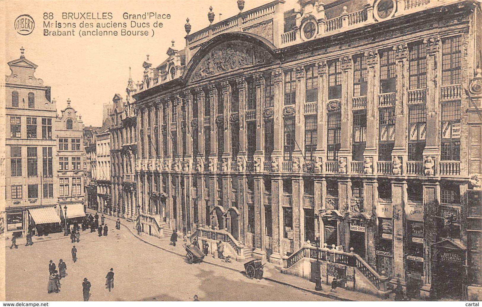 BRUXELLES - Grand'Place - Maisons Des Anciens Ducs De Brabant (ancienne Bourse) - Places, Squares