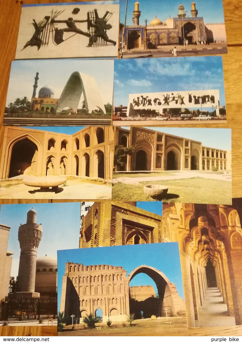 IRAK Lot De 34 Cartes Postales Des Années 70-80 CPSM/CPM -Non écrites - Ninive Nemrod Samarra Mossoul Ziggourat ...... - 5 - 99 Cartes