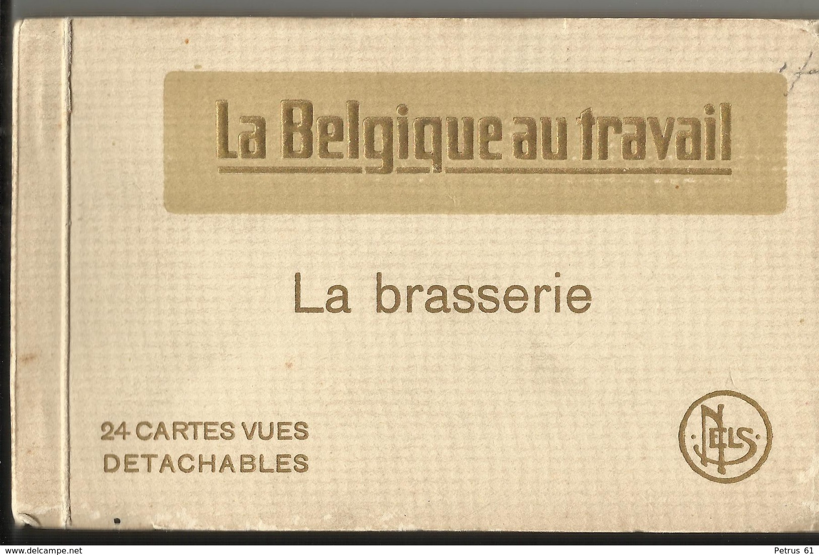 Brasserie - La Belgique Au Travail - Carnet Contenant Encore 17 Cartes (24 à L'origine) Bon état. - Altri & Non Classificati