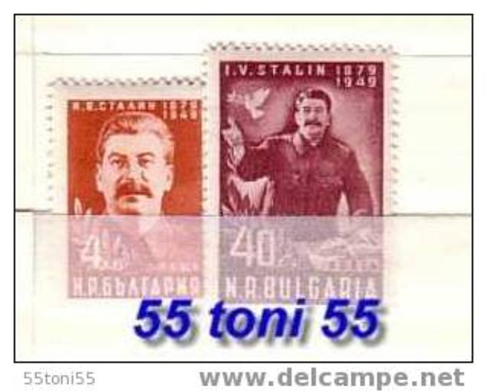 1950 Joseph V. Stalin   2v.-MNH  Bulgaria / Bulgarie - Neufs