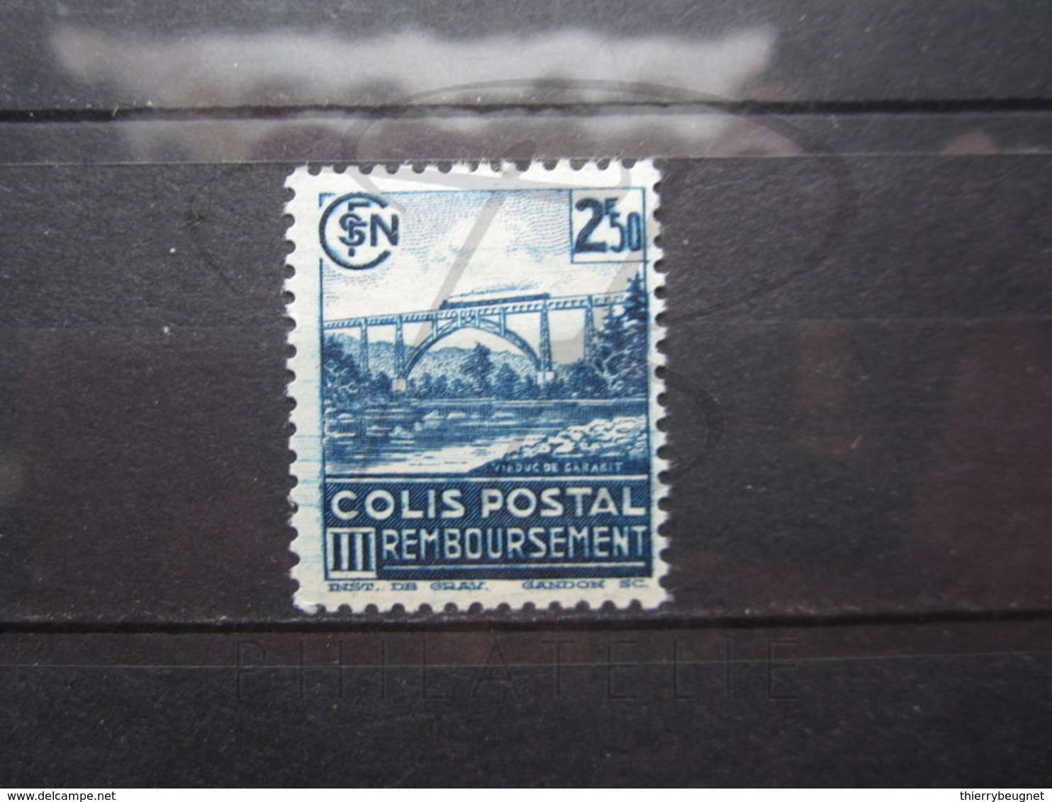 VEND BEAU TIMBRE DES COLIS POSTAUX DE FRANCE N° 189A , XX !!! - Neufs