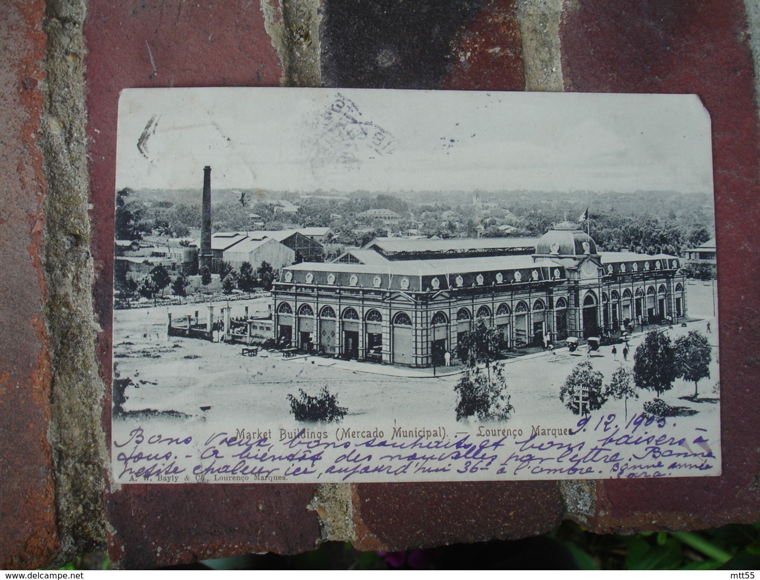 Lourenco Marques  1906 Market Buildings  Mozambique - Mozambique