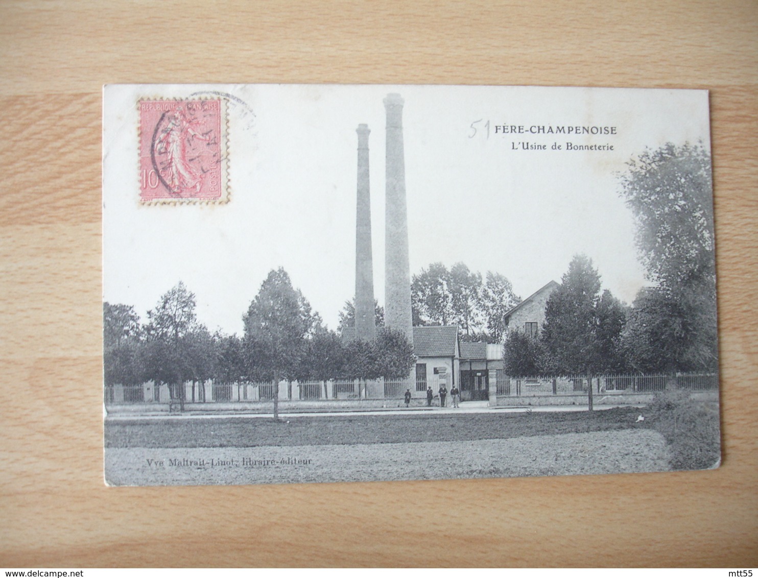 Fere Champenoise Usine Bonneterie - Fère-Champenoise