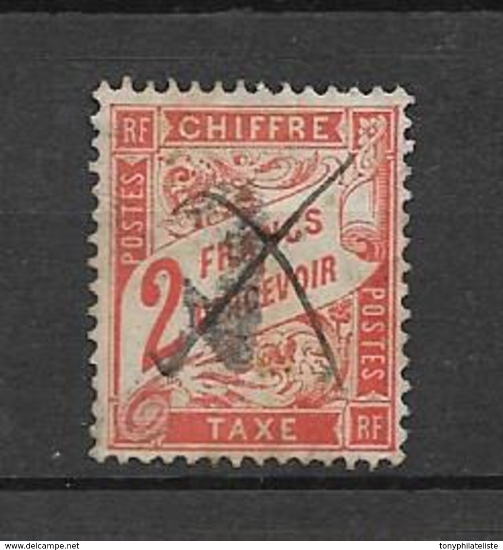 France Timbres Taxe De 1893/35 N°41   Oblitéré  Cote 75€ - 1859-1959 Gebraucht