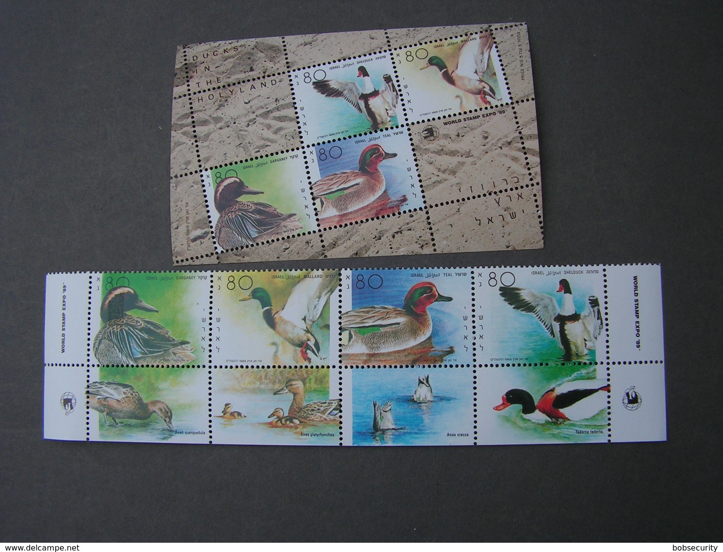 Israel Birds , ** MNH - Blocks & Kleinbögen