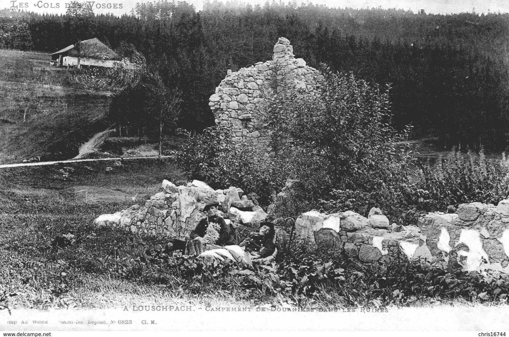 LOUSCHPACH  Campement De Douaniers - Autres & Non Classés