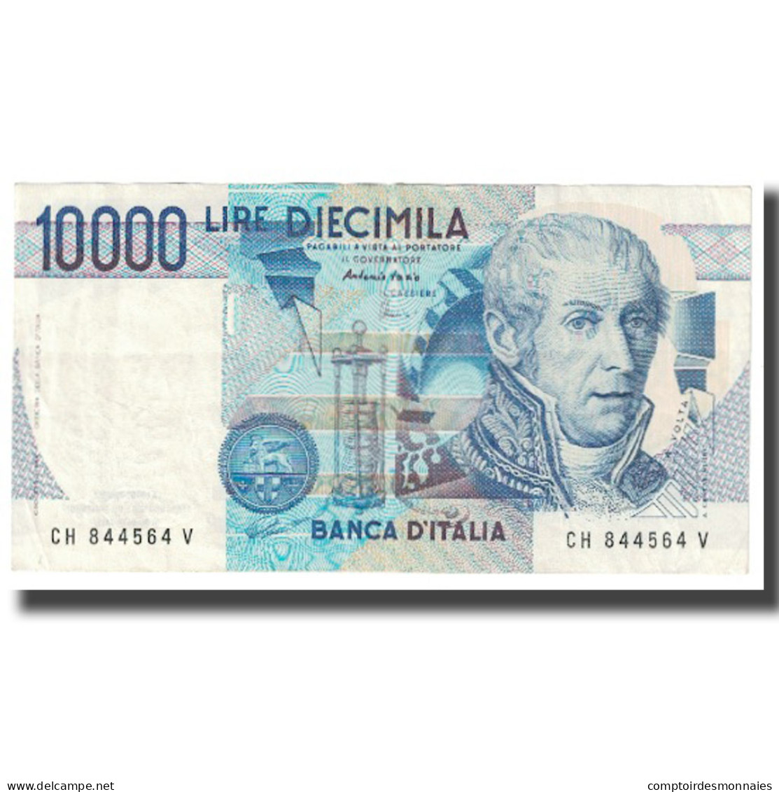 Billet, Italie, 10,000 Lire, 1984, KM:112a, TTB - 10000 Lire