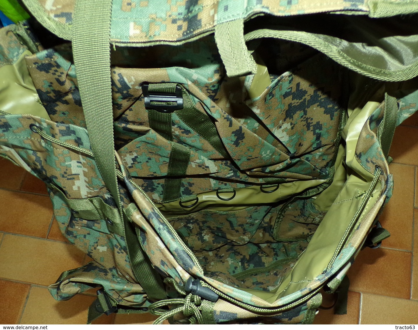 ARMEE AMERICAINE U.S : ORIGINAL Sac à Dos "Alice Grand Sac" US ARMY, Idéal Pour La Randonnée, La Pêche Ou La Randonnée - - Equipement