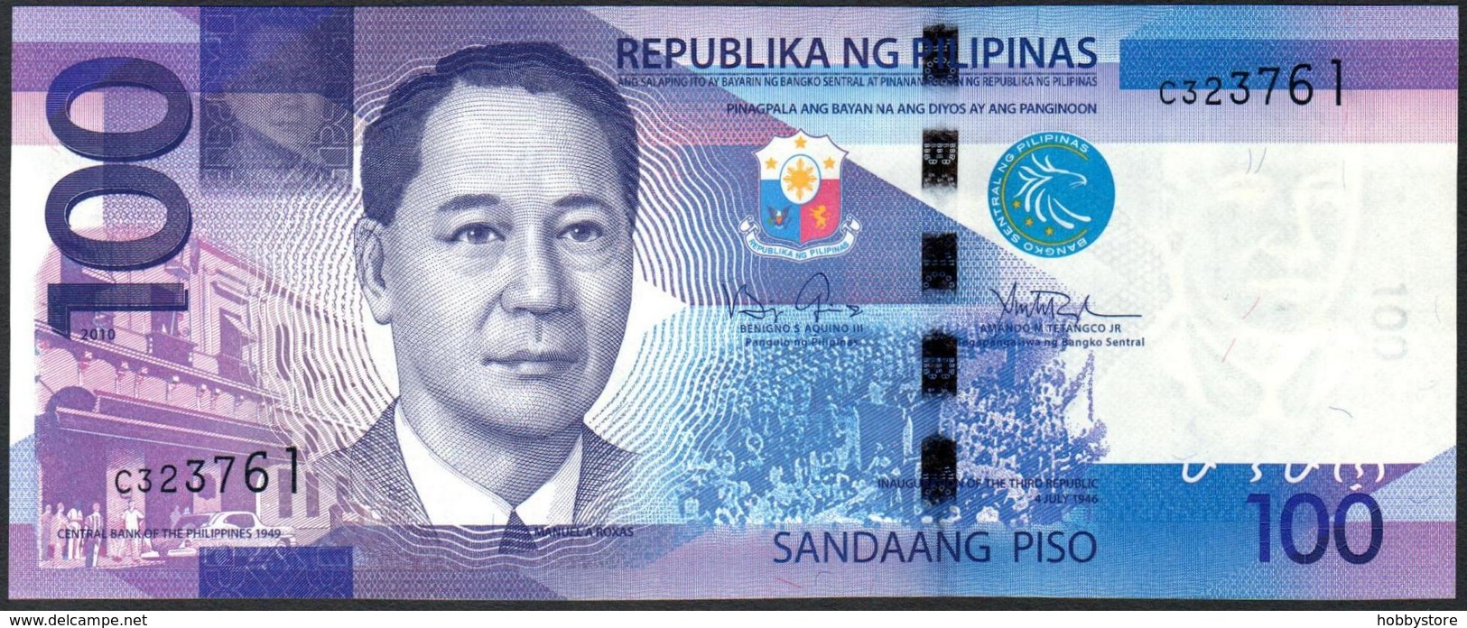 Philippines 100 Pesos 2010  UNC - Philippines