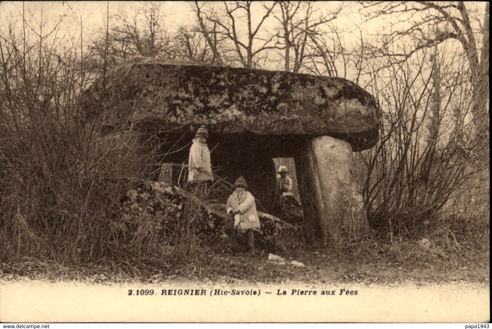 14  REIGNIER  La Pierre Aux Fées - Autres & Non Classés