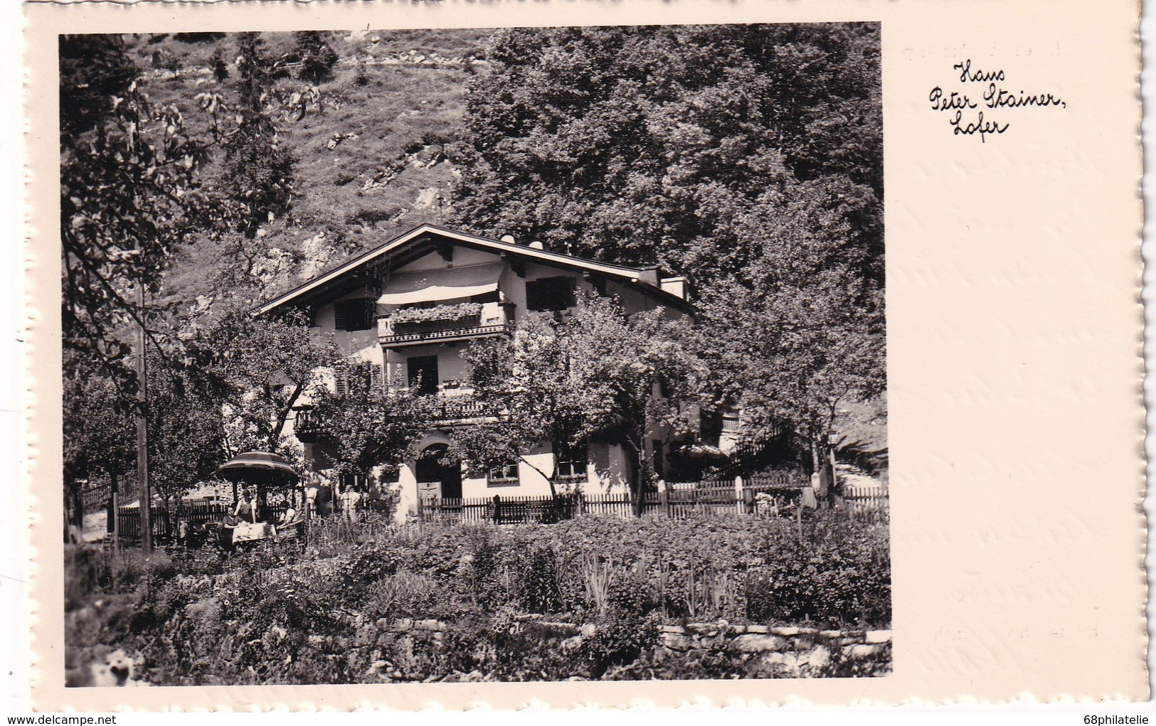 AUUTRICHE 1956    CARTE POSTALE  DE LOFER HAUS PETER STAINER - Lofer