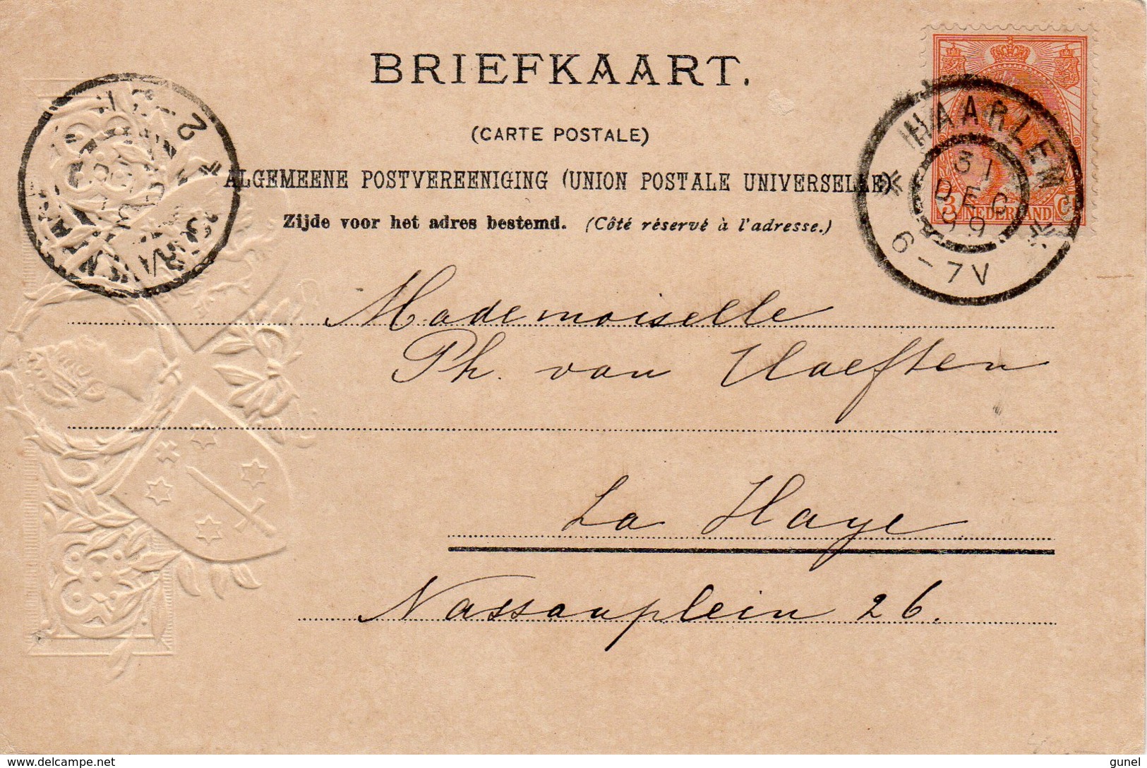 31 DEC 1899 Ansicht Van Haarlem Naar La Haye - Brieven En Documenten