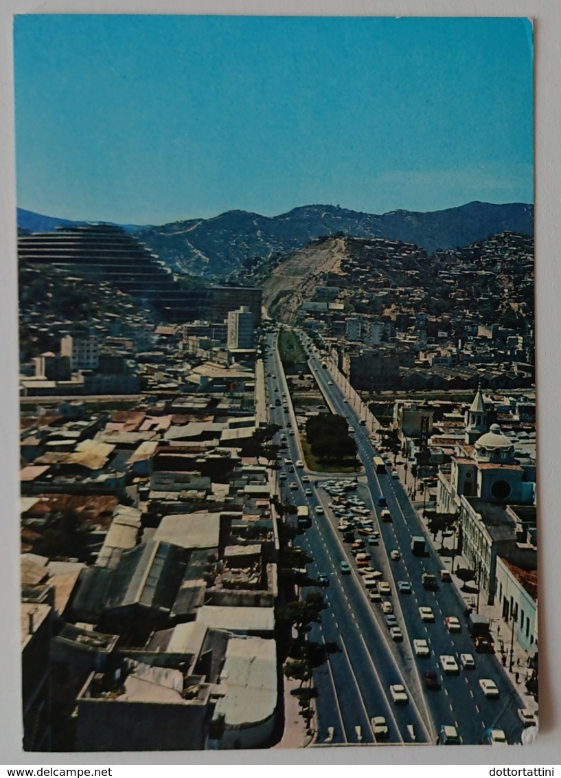 CARACAS - Avenida Fuerzas Armadas Y El Helicoide  - VENEZUELA Vg 1973 - Venezuela