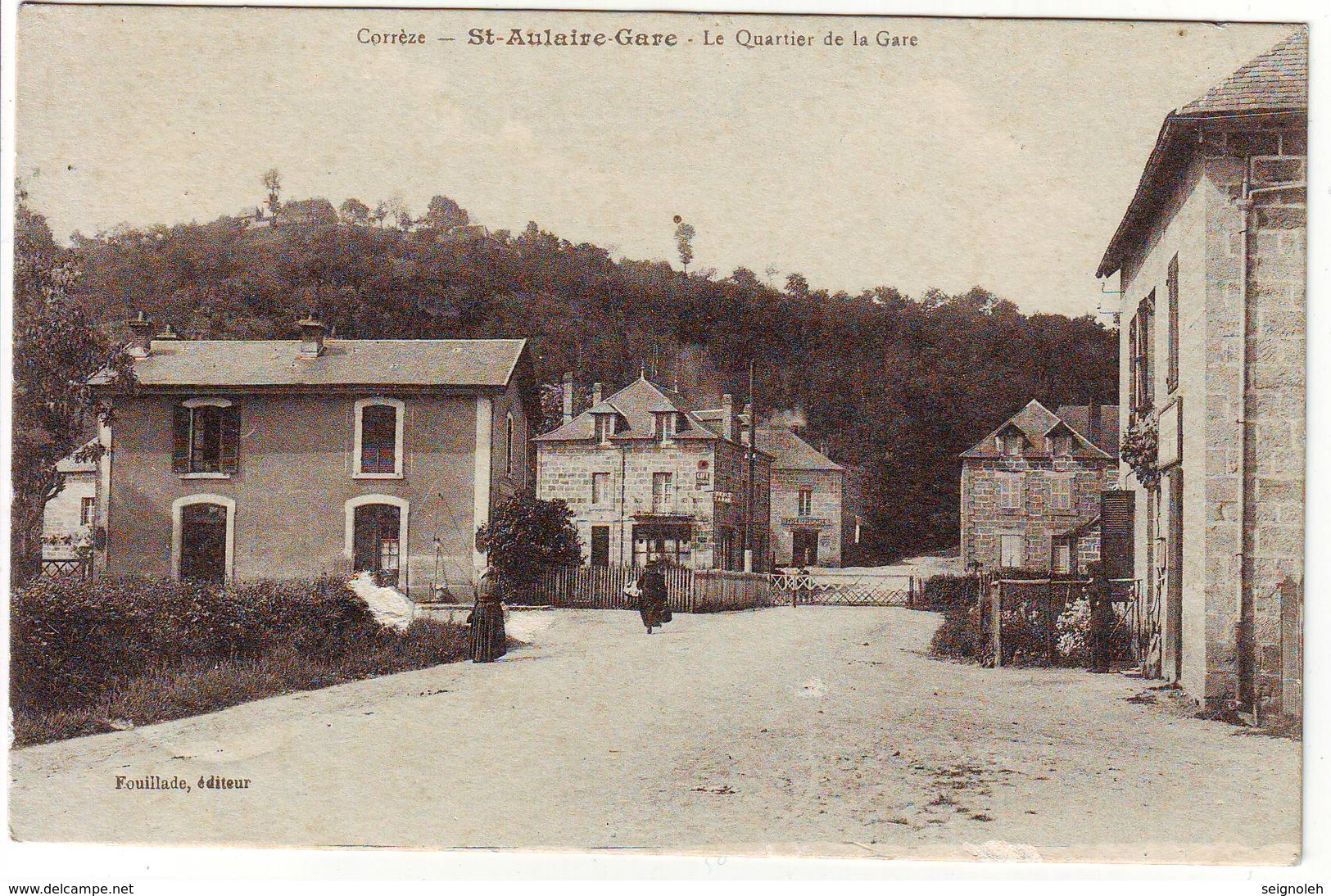 Correze , St AULAIRE GARE , Le Quartier De La Gare - Autres & Non Classés