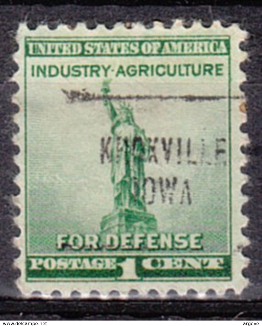USA Precancel Vorausentwertung Preo, Locals Iowa, Knoxville 704,Stamp Thin - Precancels