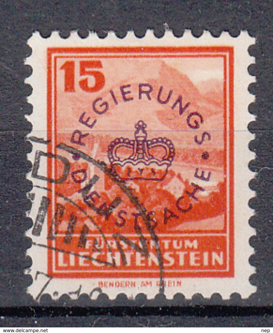 LIECHTENSTEIN - Michel - 1934 - Nr 13 - Gest/Obl/Us - Service