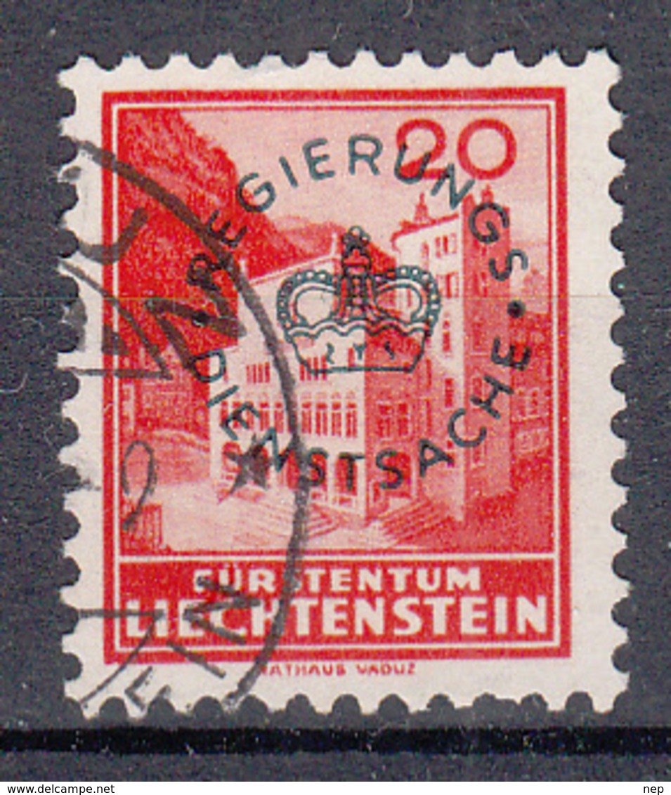 LIECHTENSTEIN - Michel - 1934 - Nr 14 - Gest/Obl/Us - Service