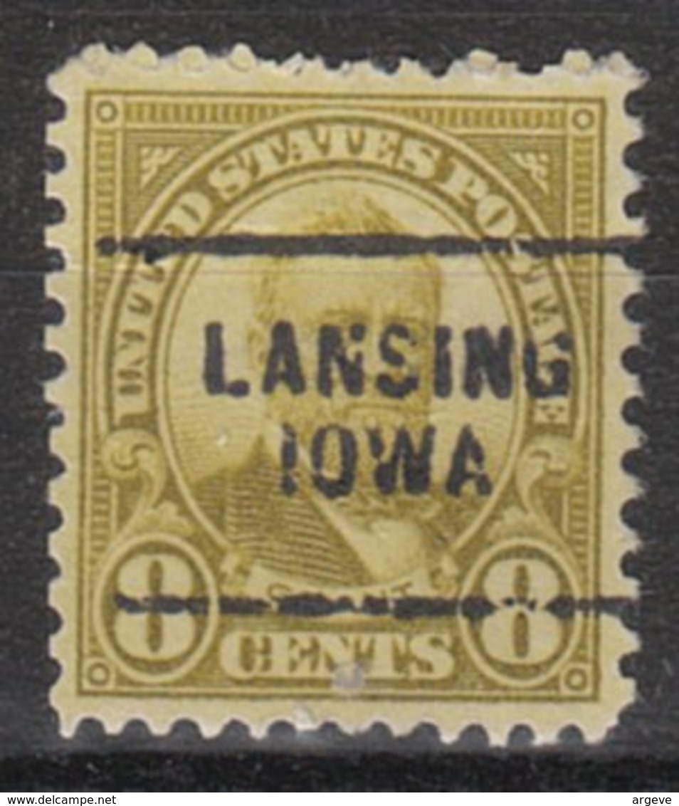 USA Precancel Vorausentwertung Preo, Locals Iowa, Lansing 640-703 - Vorausentwertungen