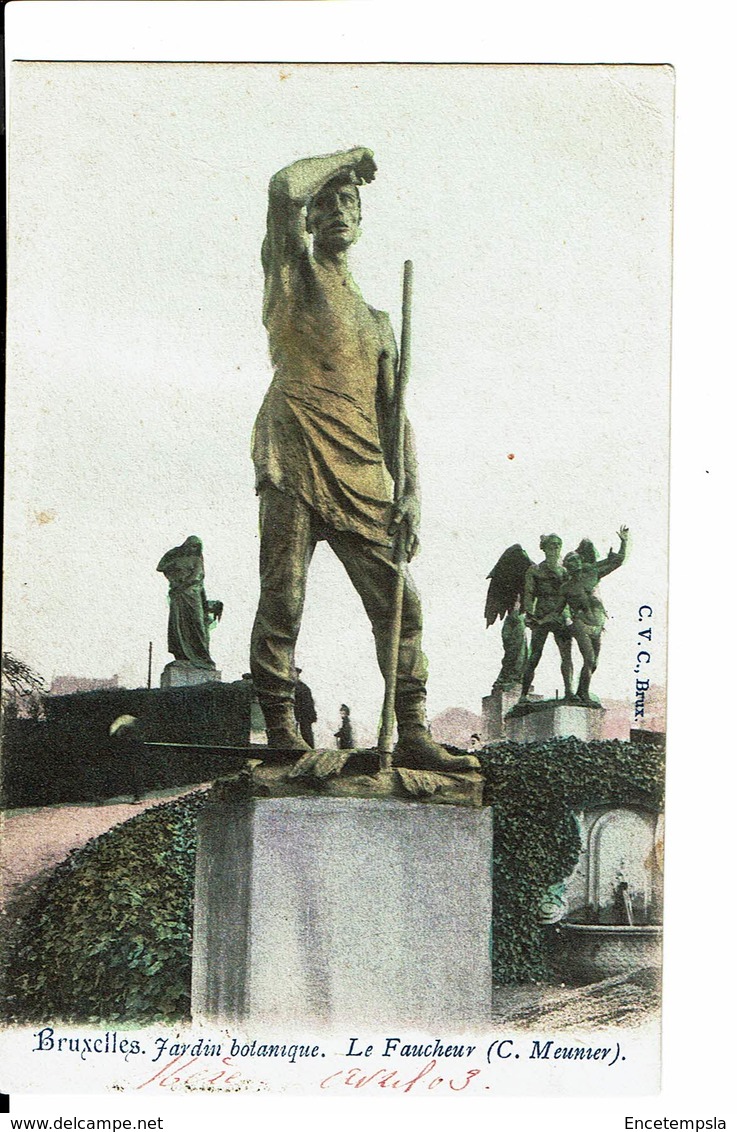 CPA - Carte Postale - Belgique -Bruxelles - Jardin Botanique-Le Faucheur De Meunier-1905? VM3522 - Forêts, Parcs, Jardins