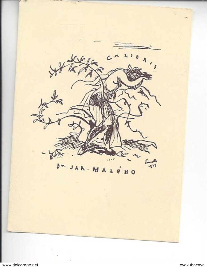 Ex Libris.60mmx75mm. - Bookplates