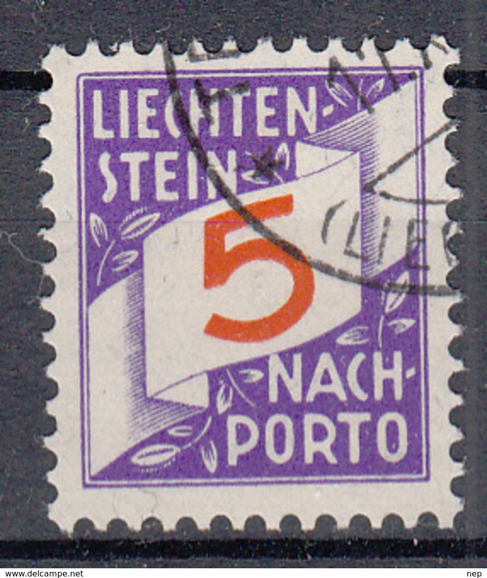 LIECHTENSTEIN - Michel - 1928 - Nr 13 - Gest/Obl/Us - Taxe