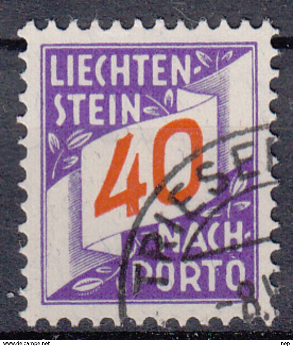 LIECHTENSTEIN - Michel - 1928 - Nr 19 - Gest/Obl/Us - Taxe