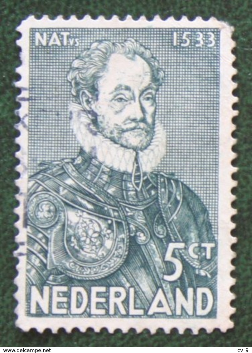 5 Ct Herdenkingszegels Willem I NVPH 253 (Mi 258) 1933 Gestempeld / USED NEDERLAND / NIEDERLANDE - Used Stamps