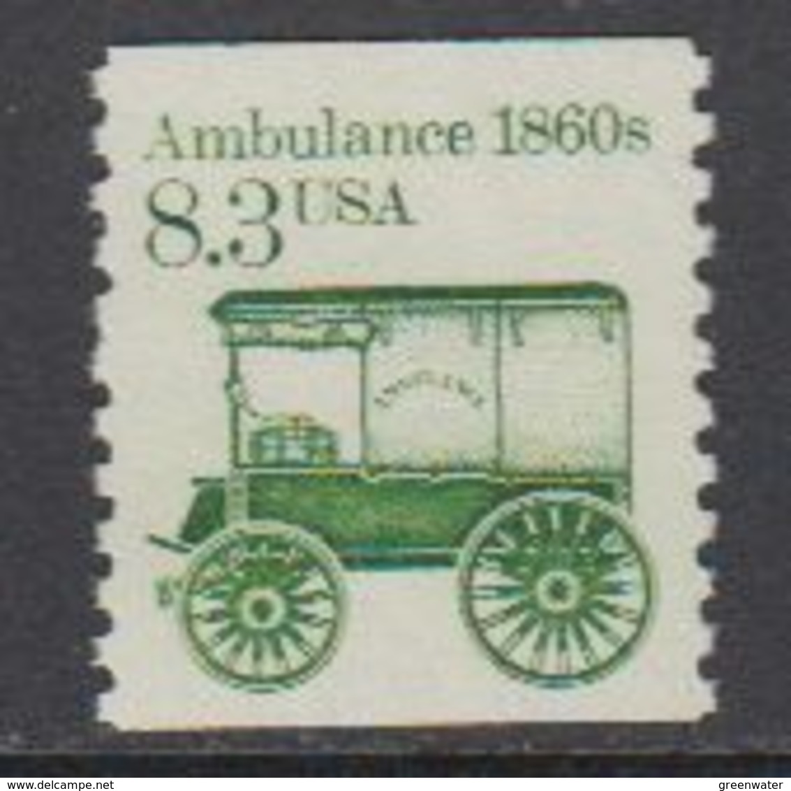 USA 1985 Ambulance 1860s 1v ** Mnh (43133) - Ongebruikt