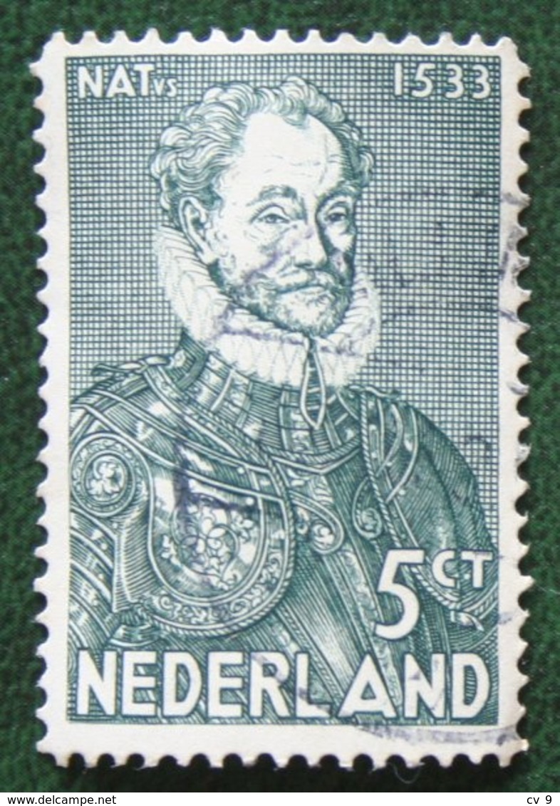 5 Ct Herdenkingszegels Willem I NVPH 253 (Mi 258) 1933 Gestempeld / USED NEDERLAND / NIEDERLANDE - Used Stamps