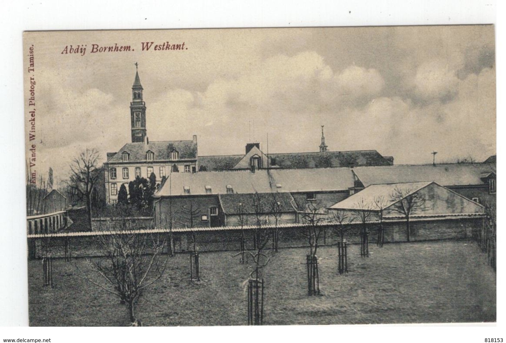 Bornem Abdij Bornhem - Westkant 1913 - Bornem