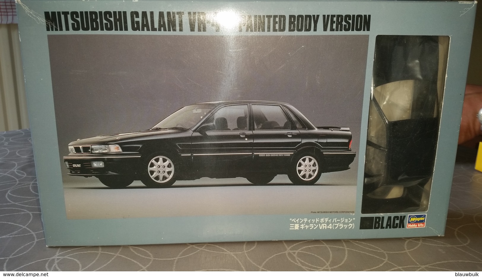 50-sp72 Hasegawa Sp72 1/24-galant Vr-4 Black Painted - Autres & Non Classés