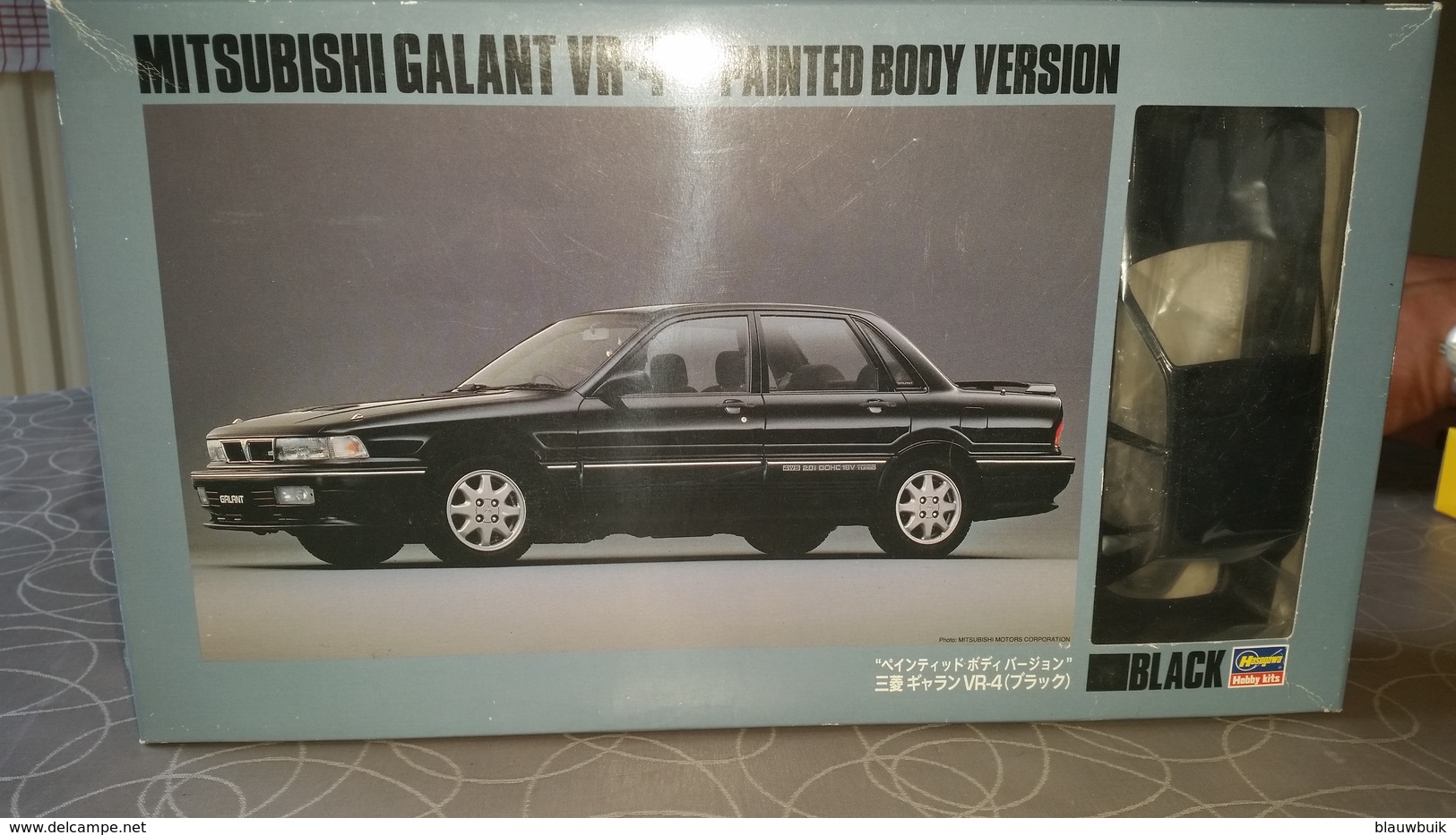 50-sp72 Hasegawa Sp72 1/24-galant Vr-4 Black Painted - Other & Unclassified
