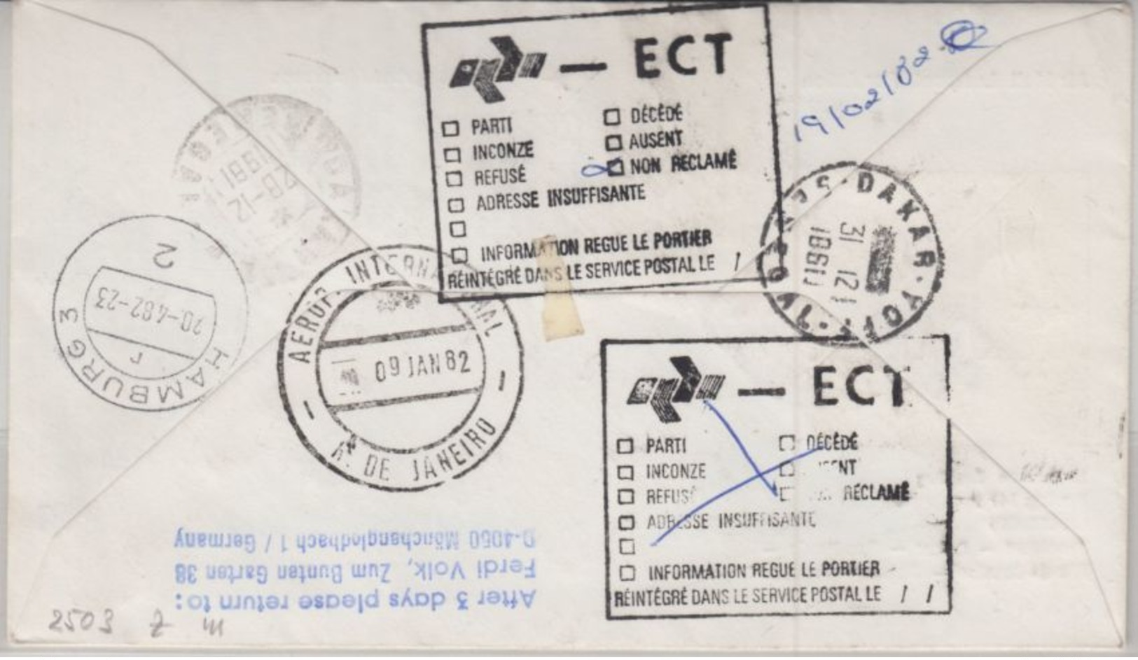 Benin - 70 Fr. Kepler Pluto Luftpostbrief Einschreiben Cotonou 1981  - Benin - Dahomey (1960-...)