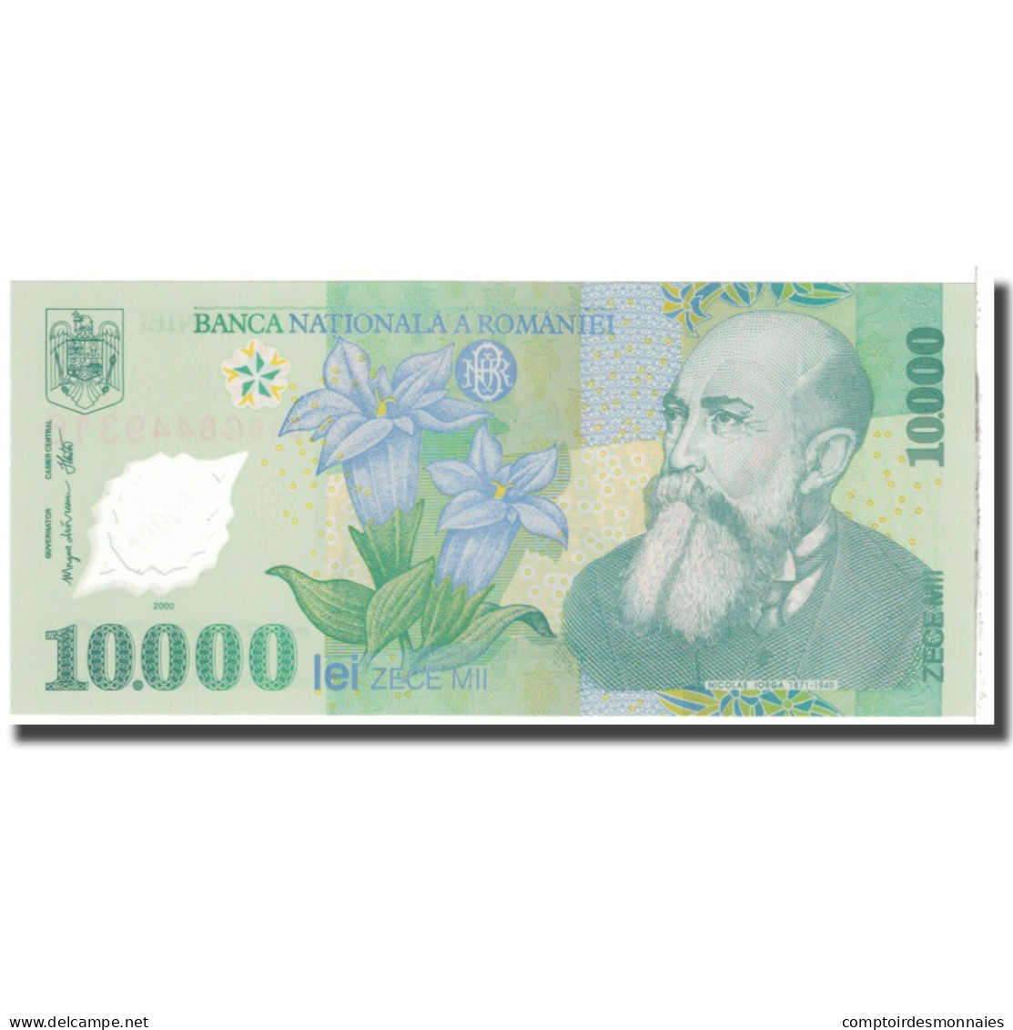Billet, Roumanie, 10,000 Lei, 2000, KM:112a, NEUF - Roumanie