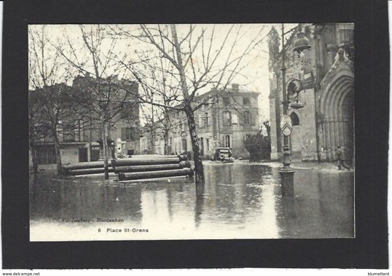 CPA Tarn Et Garonne 82 Non Circulé Montauban Catastrophe Inondation - Montauban