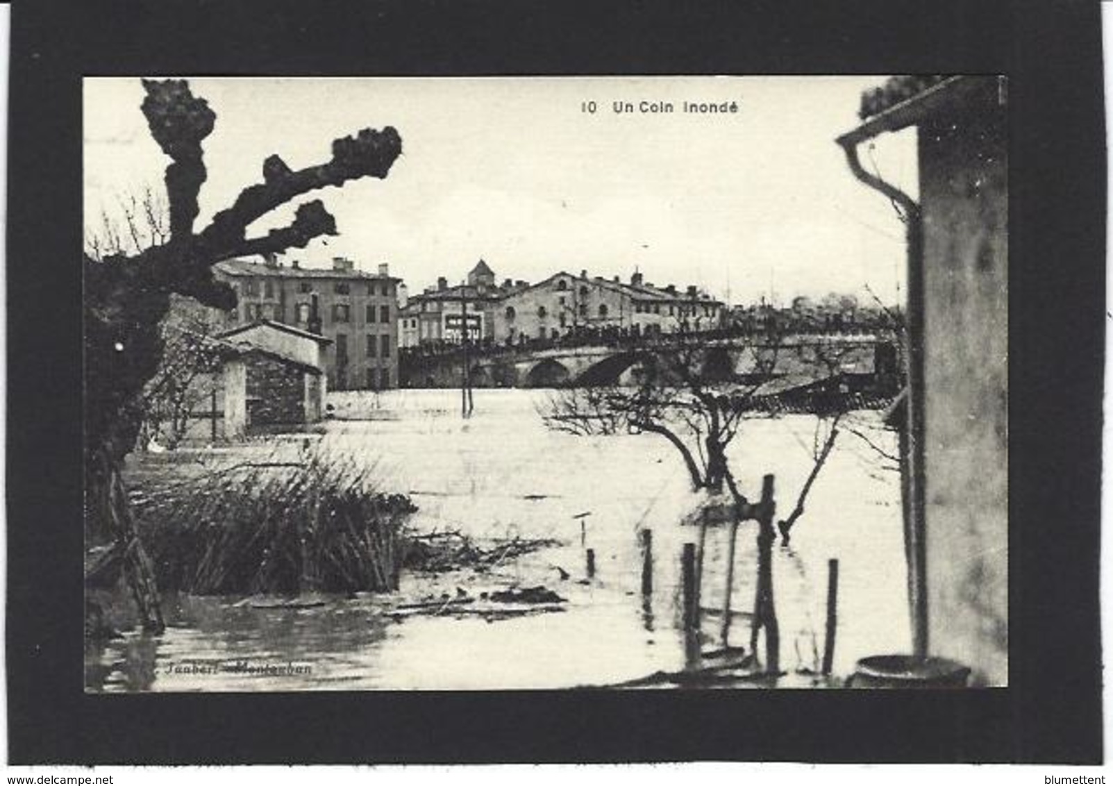 CPA Tarn Et Garonne 82 Non Circulé Montauban Catastrophe Inondation - Montauban