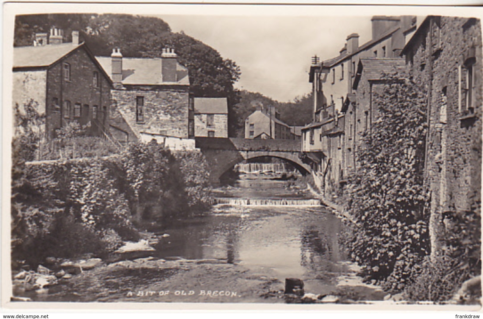 Postcard - A Bit Of Old Brecon - VG - Unclassified