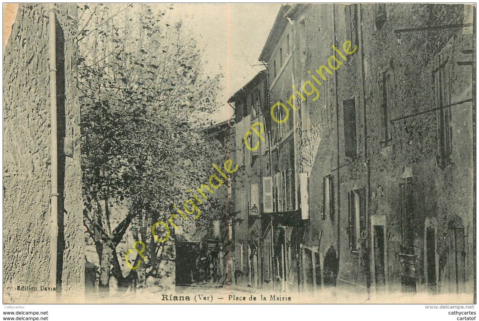 83. RIANS . Place De La Mairie . - Rians