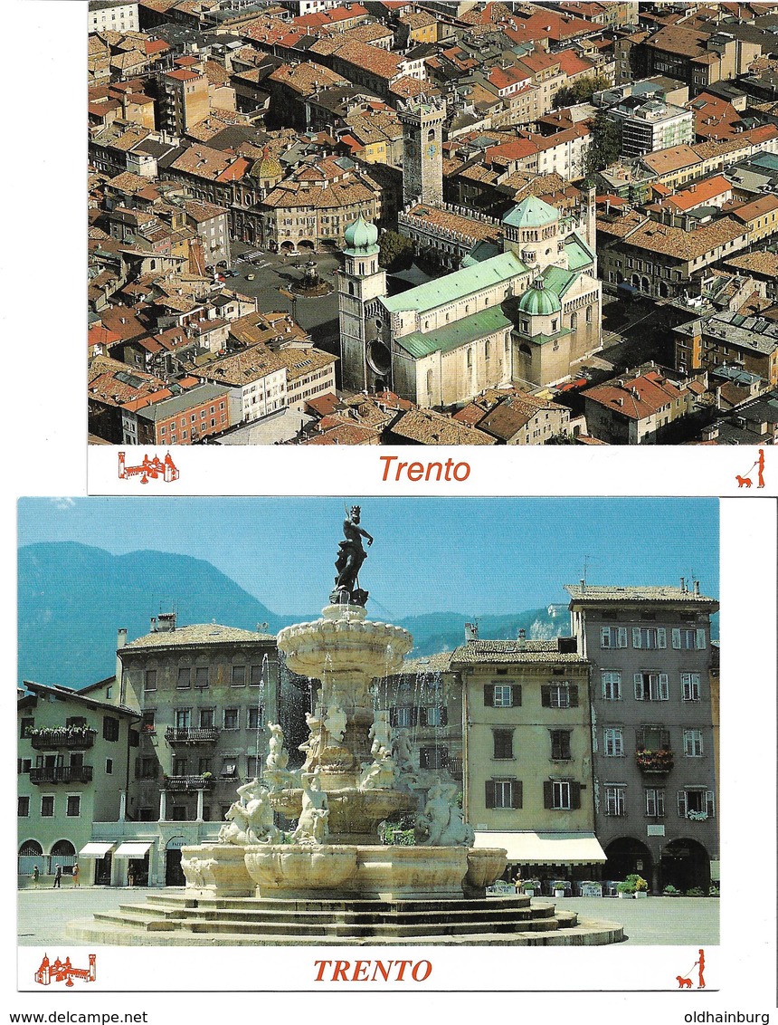 3060s: 2 AKs Trento, Ungelaufen - Trento