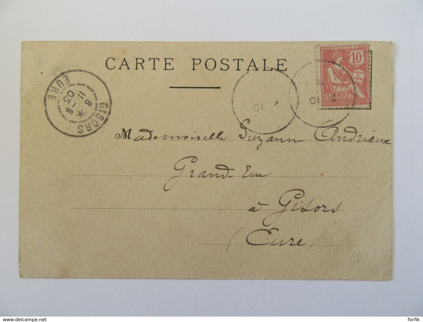 Le Remorqueur "LA PICARDIE" Au Port Du Crotoy - Collection Coulon-Delong - Carte Précurseur Circulée En 1903 - Remorqueurs