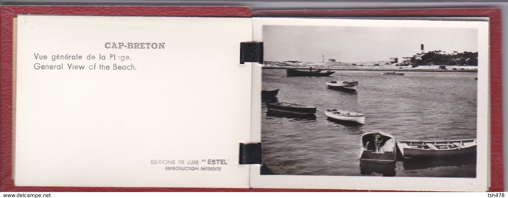 CARNET De 10 Mini-photos--40---CAP-BRETON-HOSSEGOR----voir 11 Scans - Lieux