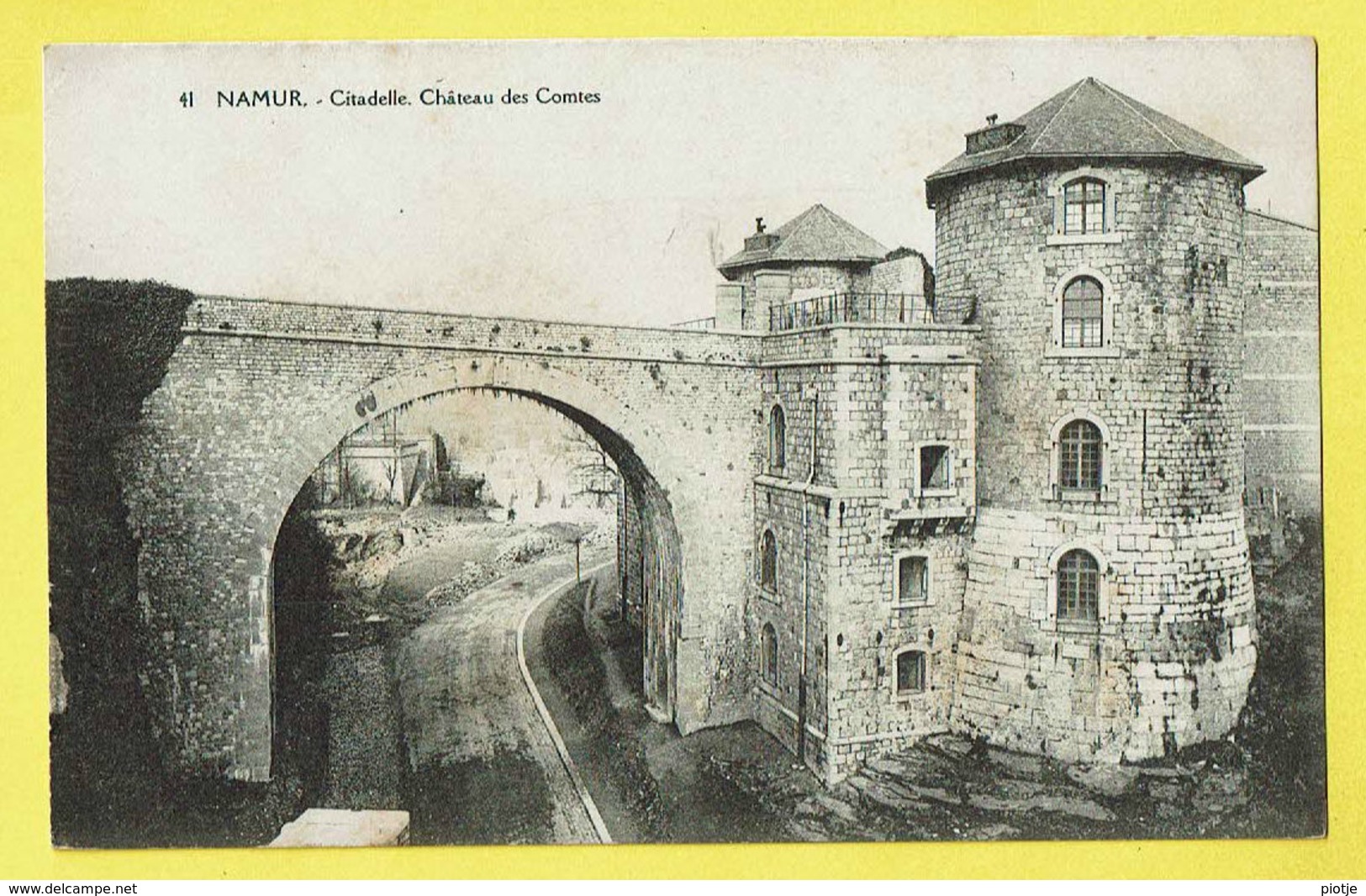 * Namur - Namen (La Wallonie) * (L. Mercelis & Cie, Nr 41) Citadelle, Cateau Des Comtes, Kasteel, Pont, Rare - Namur