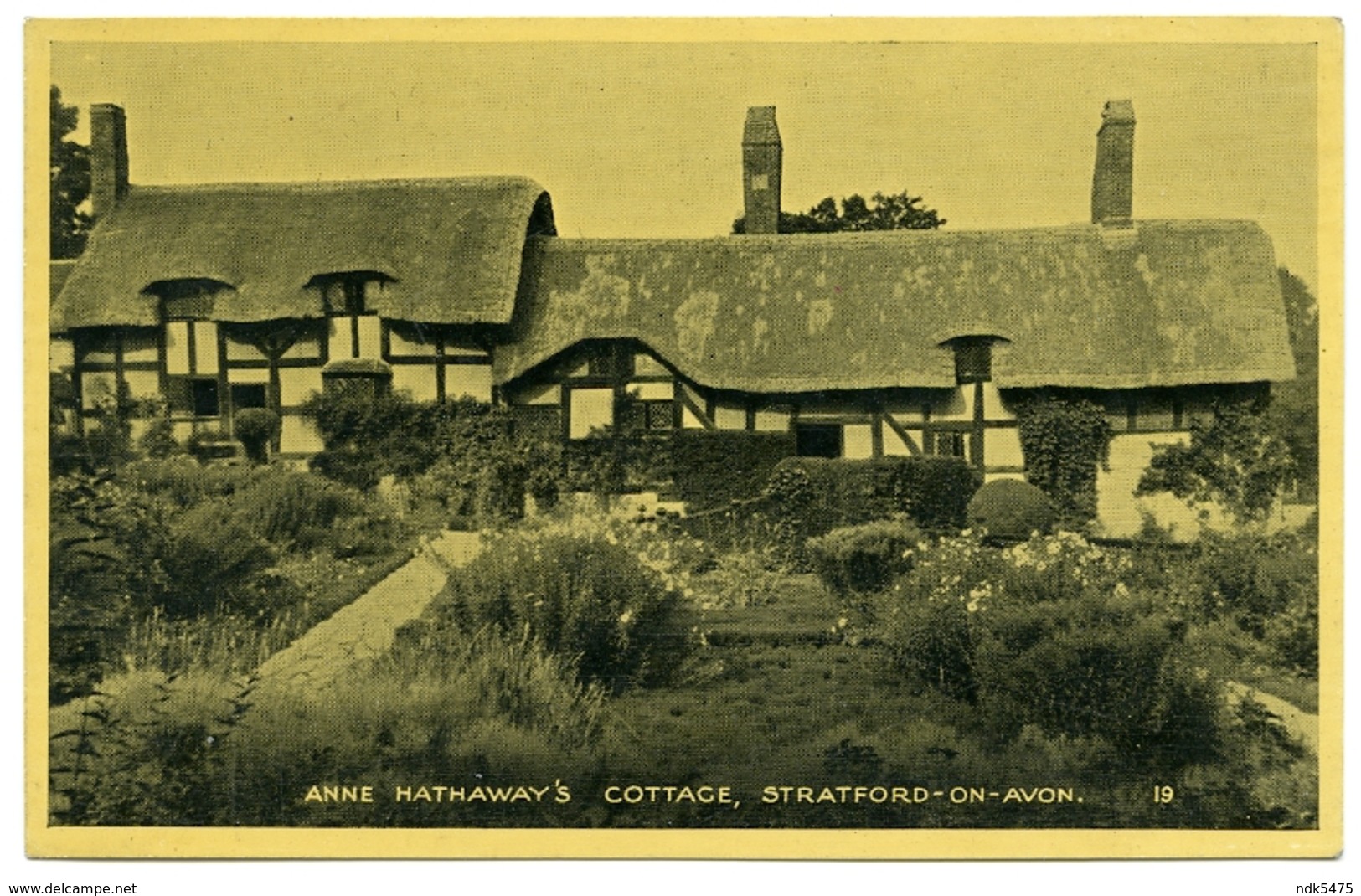 STRATFORD UPON AVON : ANNE HATHAWAY'S COTTAGE - Stratford Upon Avon